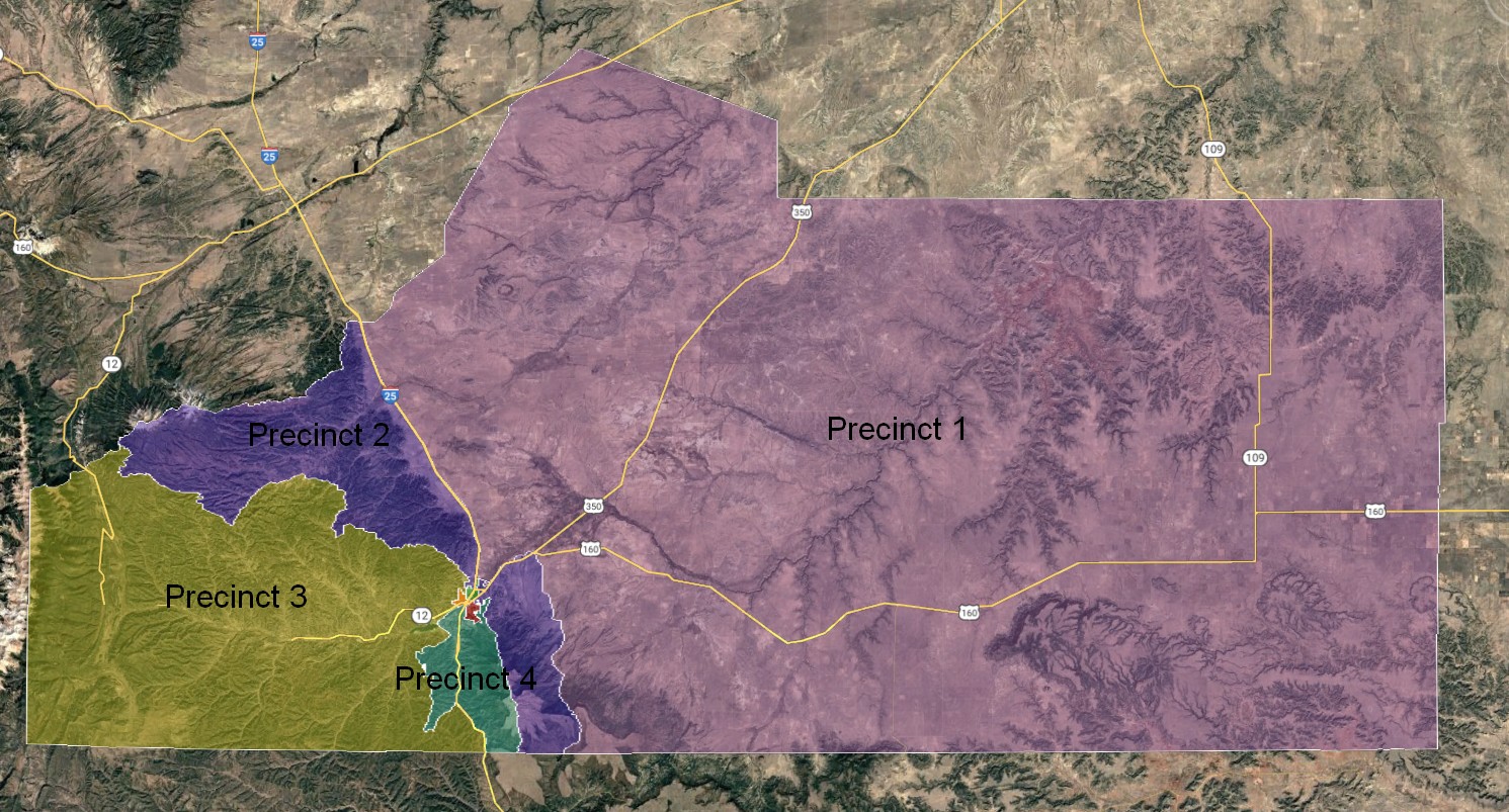 Precincts Large Map