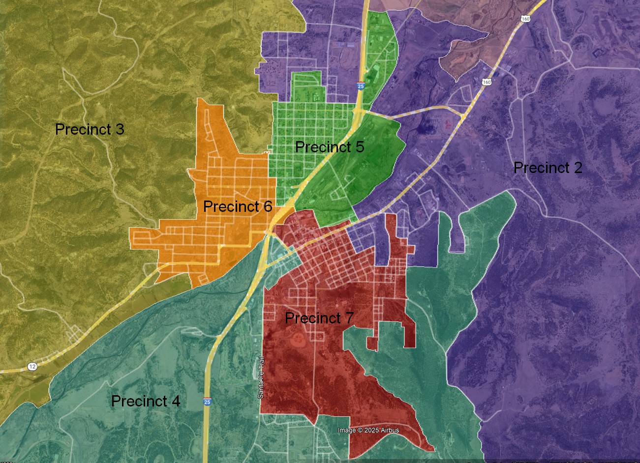 Precincts Small Map